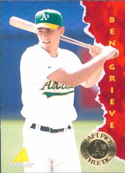 1995 Pinnacle #175 Ben Grieve Front