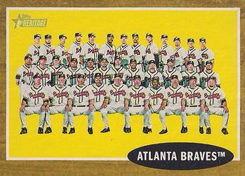 2011 Topps Heritage #158 Atlanta Braves Front
