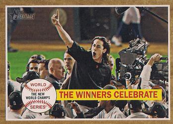 2011 Topps Heritage #237 The Winners Celebrate Front