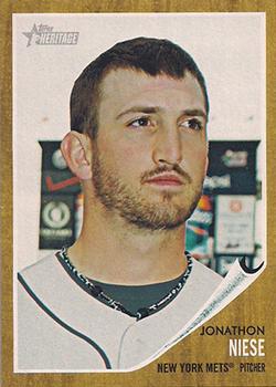 2011 Topps Heritage #293 Jonathon Niese Front