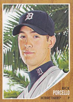 2011 Topps Heritage #366 Rick Porcello Front