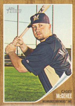 2011 Topps Heritage #382 Casey McGehee Front