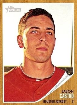 2011 Topps Heritage #492 Jason Castro Front