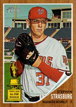 2011 Topps Heritage #35 Stephen Strasburg Front