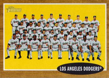 2011 Topps Heritage #43 Los Angeles Dodgers Front