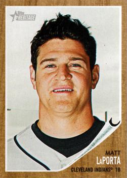 2011 Topps Heritage #78 Matt LaPorta Front