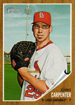 2011 Topps Heritage #83 Chris Carpenter Front