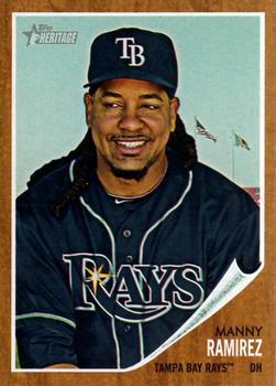 2011 Topps Heritage #87 Manny Ramirez Front