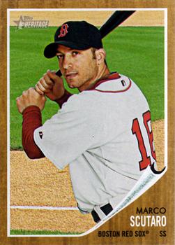 2011 Topps Heritage #153 Marco Scutaro Front