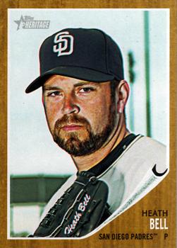 2011 Topps Heritage #189 Heath Bell Front