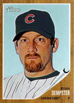 2011 Topps Heritage #191 Ryan Dempster Front