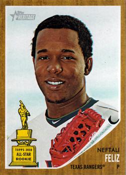 2011 Topps Heritage #287 Neftali Feliz Front