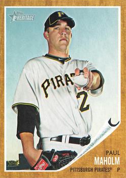 2011 Topps Heritage #295 Paul Maholm Front