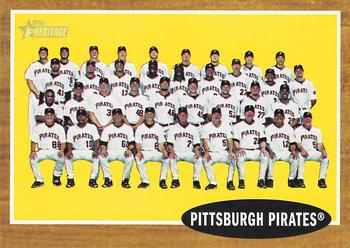 2011 Topps Heritage #409 Pittsburgh Pirates Front