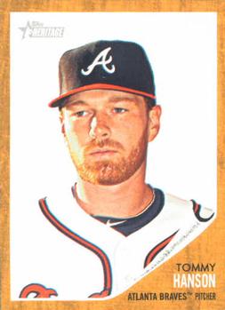 2011 Topps Heritage #63 Tommy Hanson Front