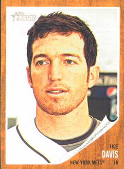 2011 Topps Heritage #85 Ike Davis Front