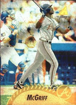 1995 Pinnacle Baseball # 276 Swing Men Fred McGriff