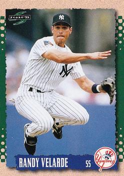 1995 Score #384 Randy Velarde Front