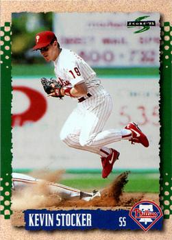 1995 Score #405 Kevin Stocker Front