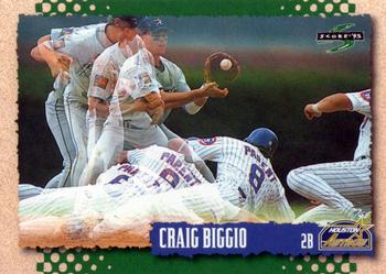 1995 Score #423 Craig Biggio Front