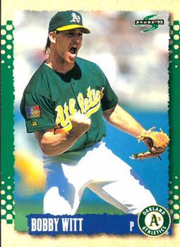 1995 Score #152 Bobby Witt Front