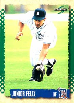 1995 Score #18 Junior Felix Front