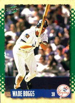 1995 Score #349 Wade Boggs Front