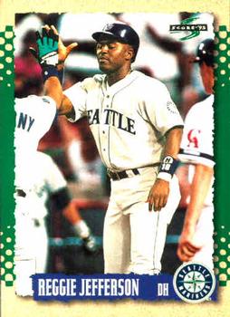 1995 Score #353 Reggie Jefferson Front