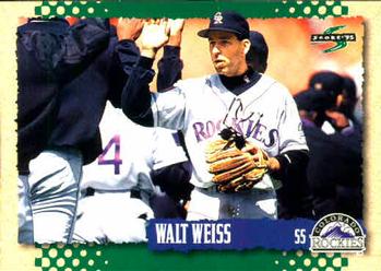 1995 Score #435 Walt Weiss Front