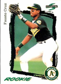 1995 Score #583 Fausto Cruz Front