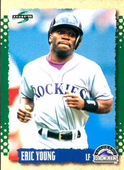1995 Score #71 Eric Young Front