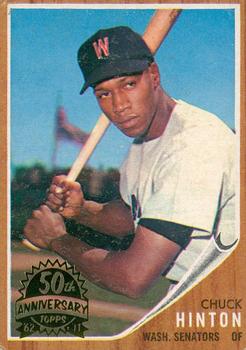 2011 Topps Heritage - 50th Anniversary Buybacks #347 Chuck Hinton Front