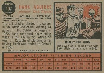 2011 Topps Heritage - 50th Anniversary Buybacks #407 Hank Aguirre Back