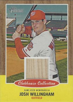 2011 Topps Heritage - Clubhouse Collection Relics #CCR-JWI Josh Willingham Front