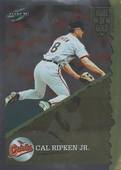 1995 Score - Hall of Gold #HG6 Cal Ripken Jr. Front