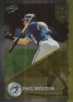 1995 Score - Hall of Gold #HG25 Paul Molitor Front