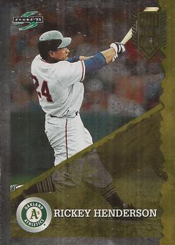 1995 Score - Hall of Gold #HG102 Rickey Henderson Front