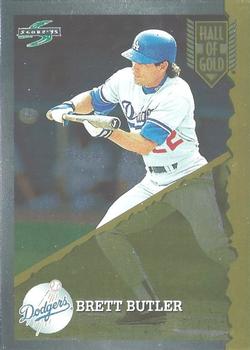 1995 Score - Hall of Gold #HG103 Brett Butler Front