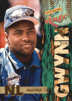 1995 Score - Score Rules #SR23 Tony Gwynn Front