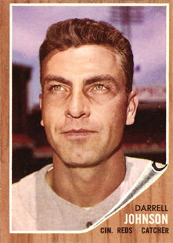 1962 Topps #16 Darrell Johnson Front