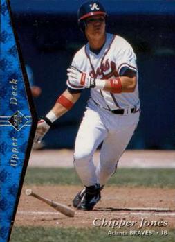 1995 SP #34 Chipper Jones Front