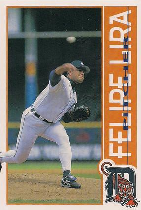 1996 Hebrew National Detroit Tigers #11 Felipe Lira Front