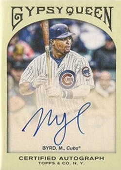 2011 Topps Gypsy Queen - Autographs #GQA-MB Marlon Byrd Front