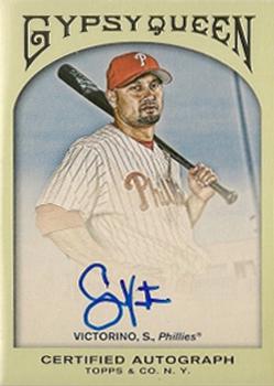 2011 Topps Gypsy Queen - Autographs #GQA-SV Shane Victorino Front