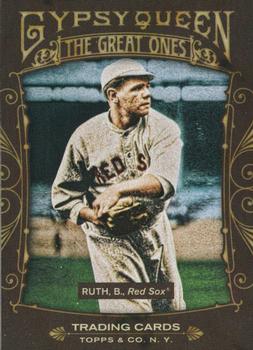 2011 Topps Gypsy Queen - Great Ones #GO2 Babe Ruth Front