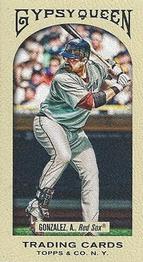 2011 Topps Gypsy Queen - Mini Leather #26 Adrian Gonzalez Front