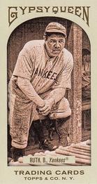2011 Topps Gypsy Queen - Mini Sepia #65 Babe Ruth Front
