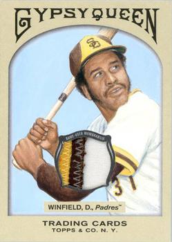 2011 Topps Gypsy Queen - Original Art Patches #OAP-DW Dave Winfield Front