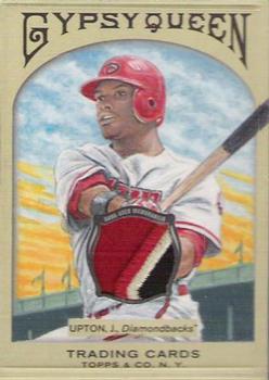2011 Topps Gypsy Queen - Original Art Patches #OAP-JU Justin Upton Front