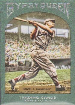 2011 Topps Gypsy Queen - Framed Green #39 Johnny Mize Front